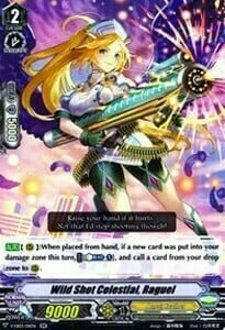 Wild Shot Celestial, Raguel Card Front