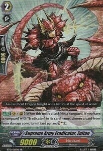 Supreme Army Eradicator, Zuitan Card Front