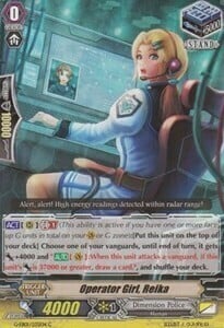Operator Girl, Reika Card Front