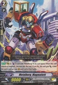 Metalborg, Magmafork Card Front