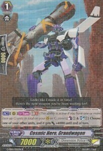 Cosmic Hero, Grandwagon Card Front