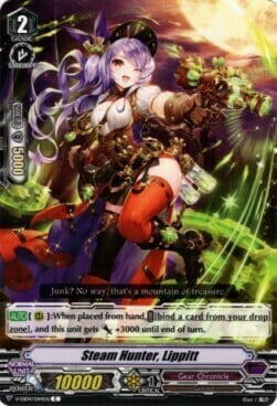 Steam Hunter, Lippitt Card Front