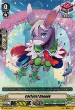 Castanet Donkey Card Front