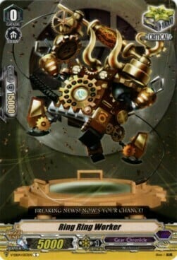 Ring Ring Worker [V Format] Card Front