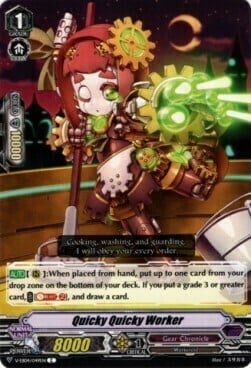 Quicky Quicky Worker Card Front