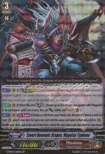 Covert Demonic Dragon, Magatsu Typhoon Card Front