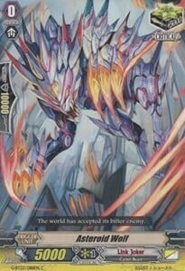 Asteroid Wolf Card Front