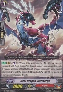 Seal Dragon, Gariserge Card Front