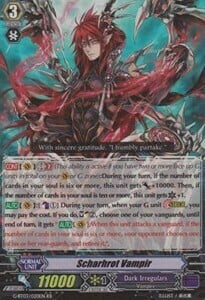 Scharhrot Vampir Card Front