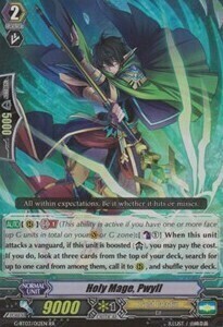 Holy Mage, Pwyll [G Format] Card Front