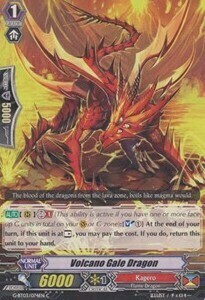 Volcano Gale Dragon [G Format] Card Front