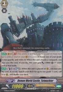 Demon World Castle, Totwachter [G Format] Card Front