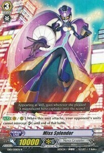 Miss Splendor Card Front