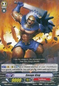 Savage King Card Front