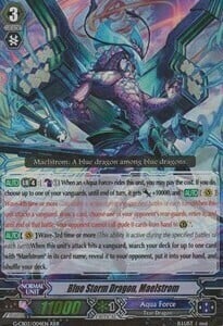 Blue Storm Dragon, Maelstrom [G Format] Card Front