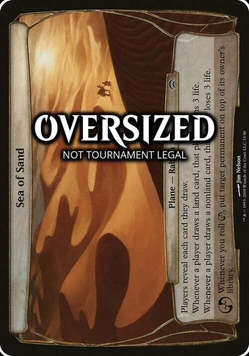 Sea of Sand Card Front