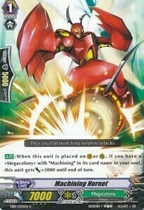 Machining Hornet [G Format] Card Front