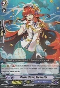Battle Siren, Nicoletta Card Front
