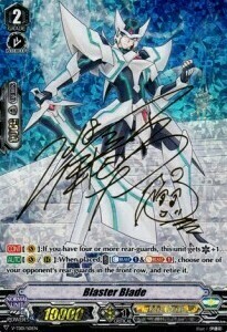Blaster Blade Card Front
