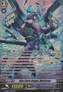 Blue Storm Dragon, Maelstrom Card Front