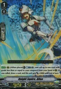 Knight Squire, Allen Card Front