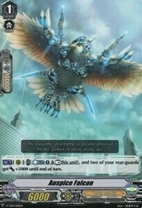 Auspice Falcon [V Format] Card Front
