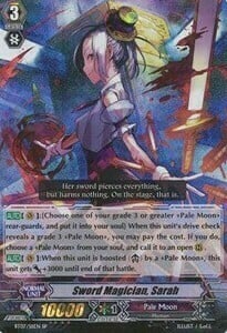Sword Magician, Sarah Card Front