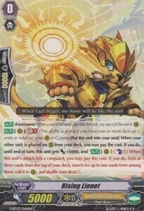 Rising Lionet [G Format] Card Front