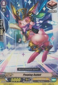Peeping Rabbit [G Format] Card Front