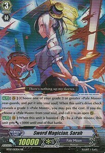 Sword Magician, Sarah Card Front