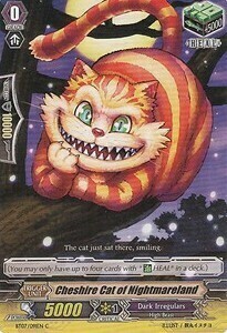 Cheshire Cat of Nightmareland Card Front