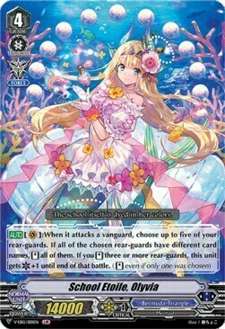 School Etoile, Olyvia Card Front