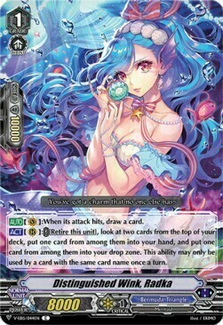 Distinguished Wink, Radka [V Format] Card Front
