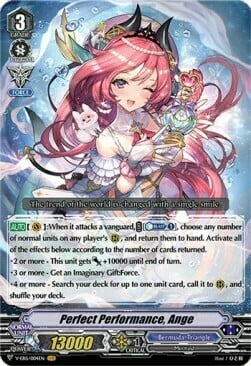 Perfect Performance, Ange [V Format] Card Front