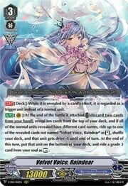 Velvet Voice, Raindear [V Format]