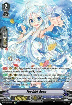 Top Idol, Aqua Card Front