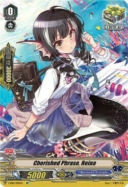 Cherished Phrase, Reina Card Front