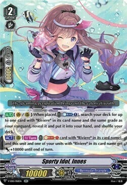 Sporty Idol, Innes [V Format] Card Front