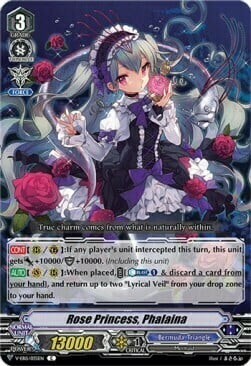 Rose Princess, Phalaina [V Format] Card Front