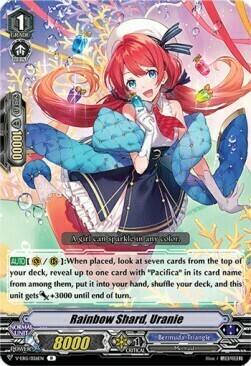 Rainbow Shard, Uranie [V Format] Card Front