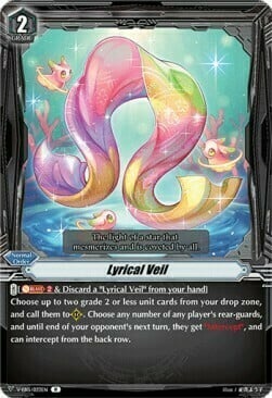 Lyrical Veil [V Format] Card Front