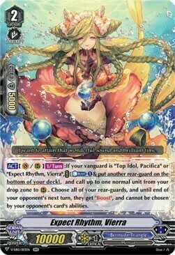 Expect Rhythm, Vierra [V Format] Card Front