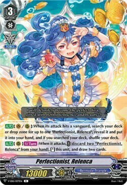 Perfectionist, Relenca Card Front