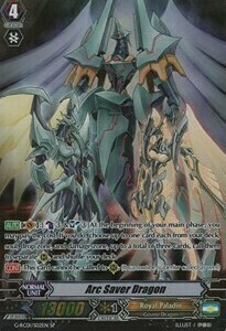 Arc Saver Dragon Card Front