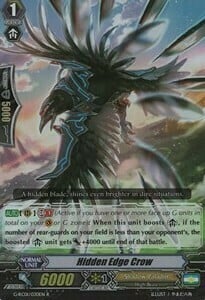 Hidden Edge Crow [G Format] Card Front