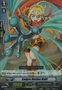 Gadget Maiden Maki Card Front
