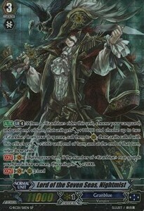 Lord of the Seven Seas, Nightmist Card Front