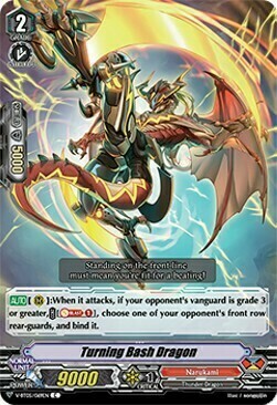 Turning Bash Dragon Card Front