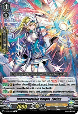 Indestructible Knight, Earina Card Front