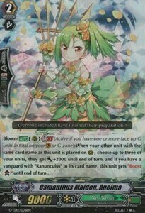 Osmanthus Maiden, Anelma Card Front